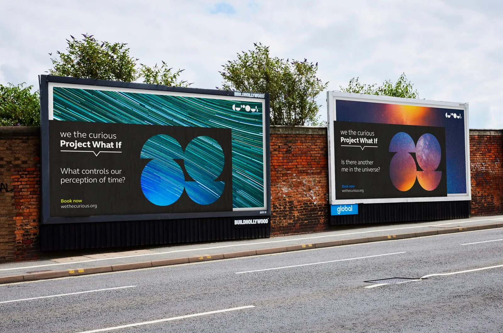 Project What If brand identity design by Fiasco