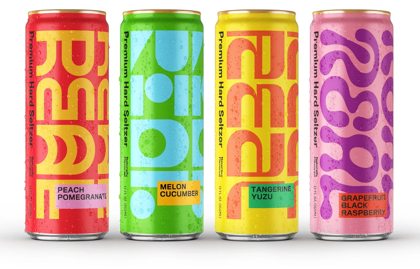 REAL Premium Seltzer brand identity design by Gold Lunchbox (2)