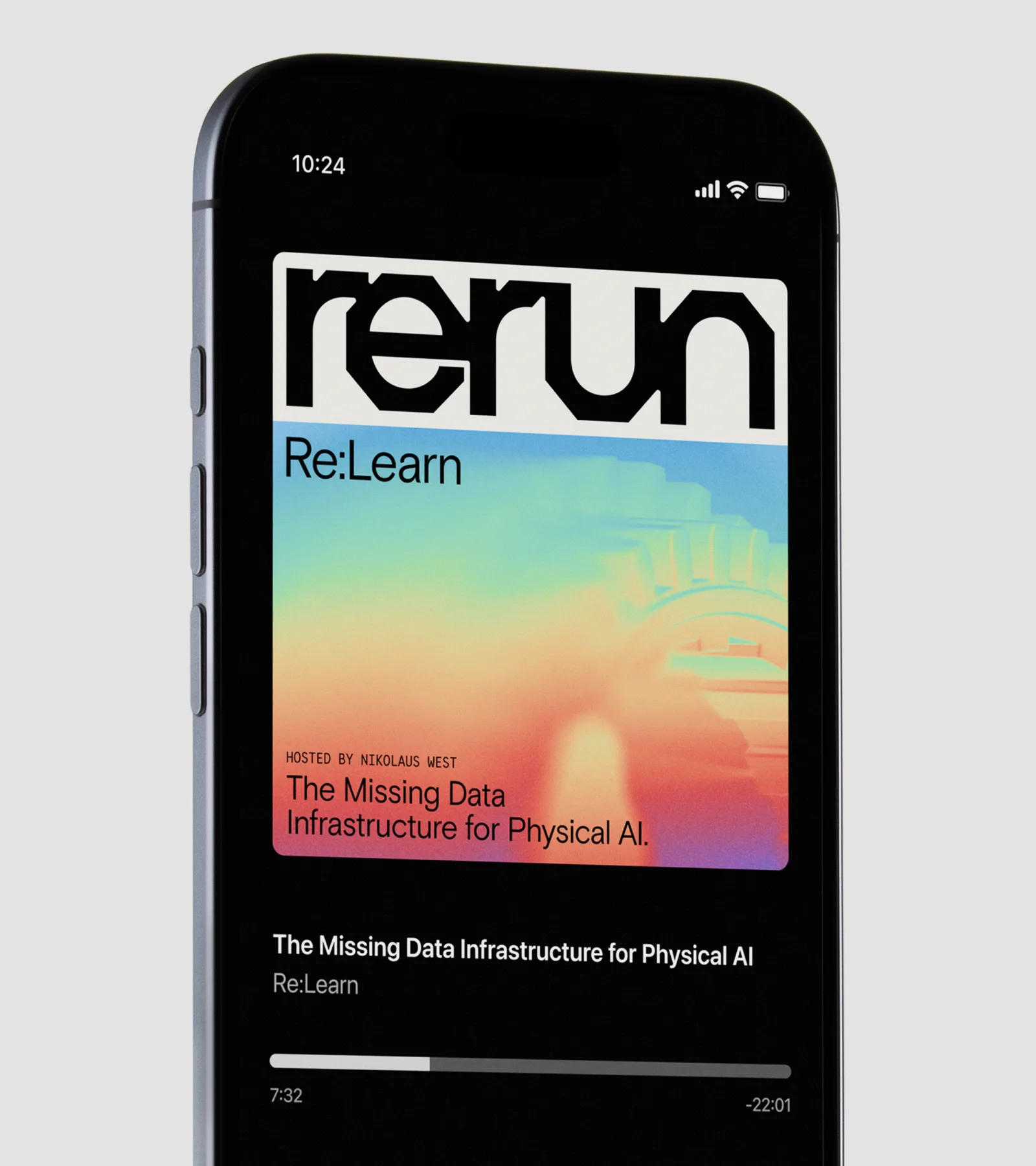 Rerun brand identity by Studio Gruhl