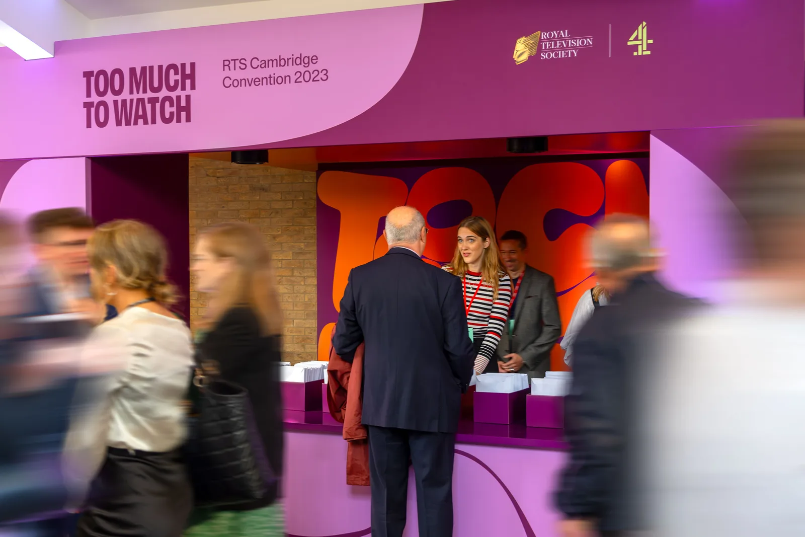 RTS Cambridge Convention 2023 brand identity design by Kiln (3)