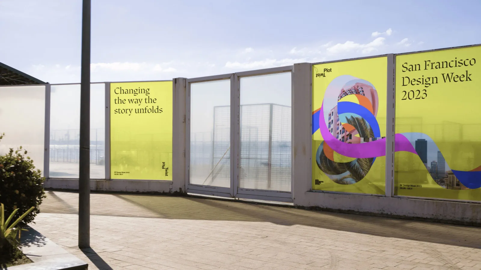 SAN FRANCISCO DESIGN WEEK 2023 brand identity design by Pact