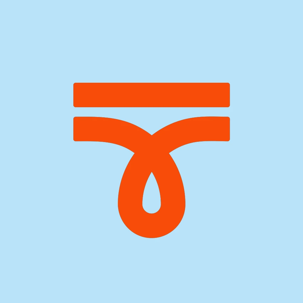 Loop T logo mark for sale