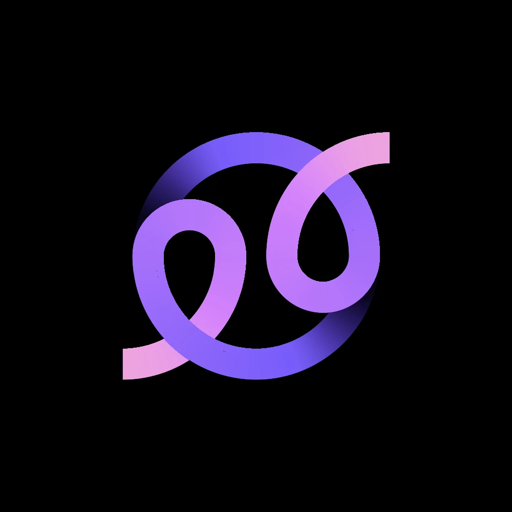 Twin Loop logo mark for sale