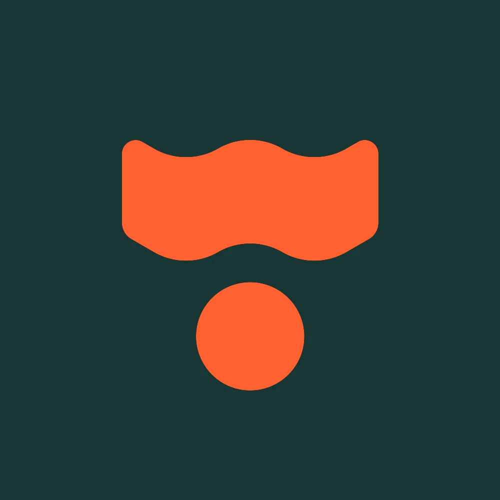Wave T logo mark for sale