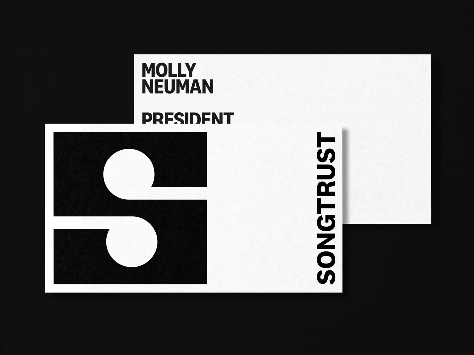 Songtrust brand identity design by Order