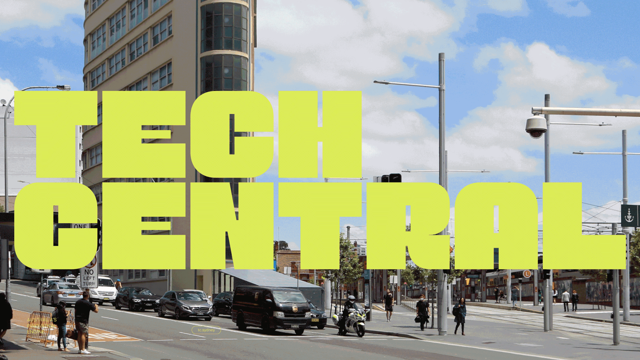 Tech Central brand identity design by For The People