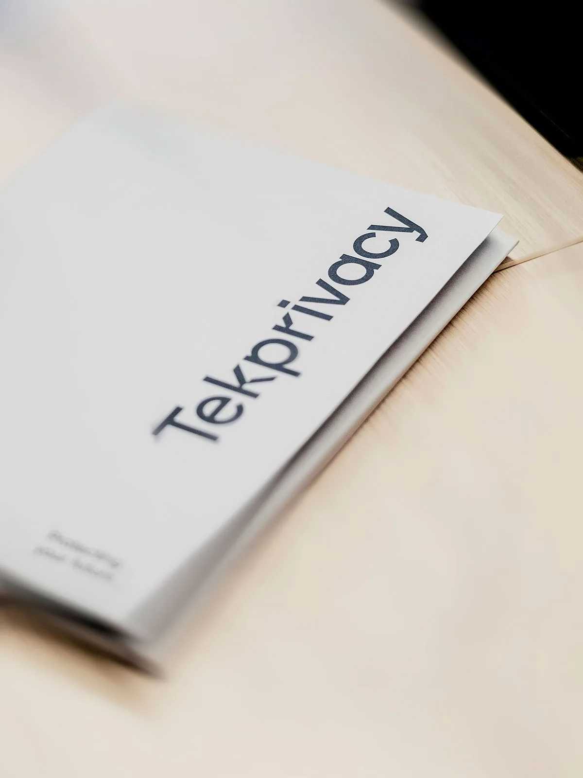 Tekprivacy brand identity by Another Collective