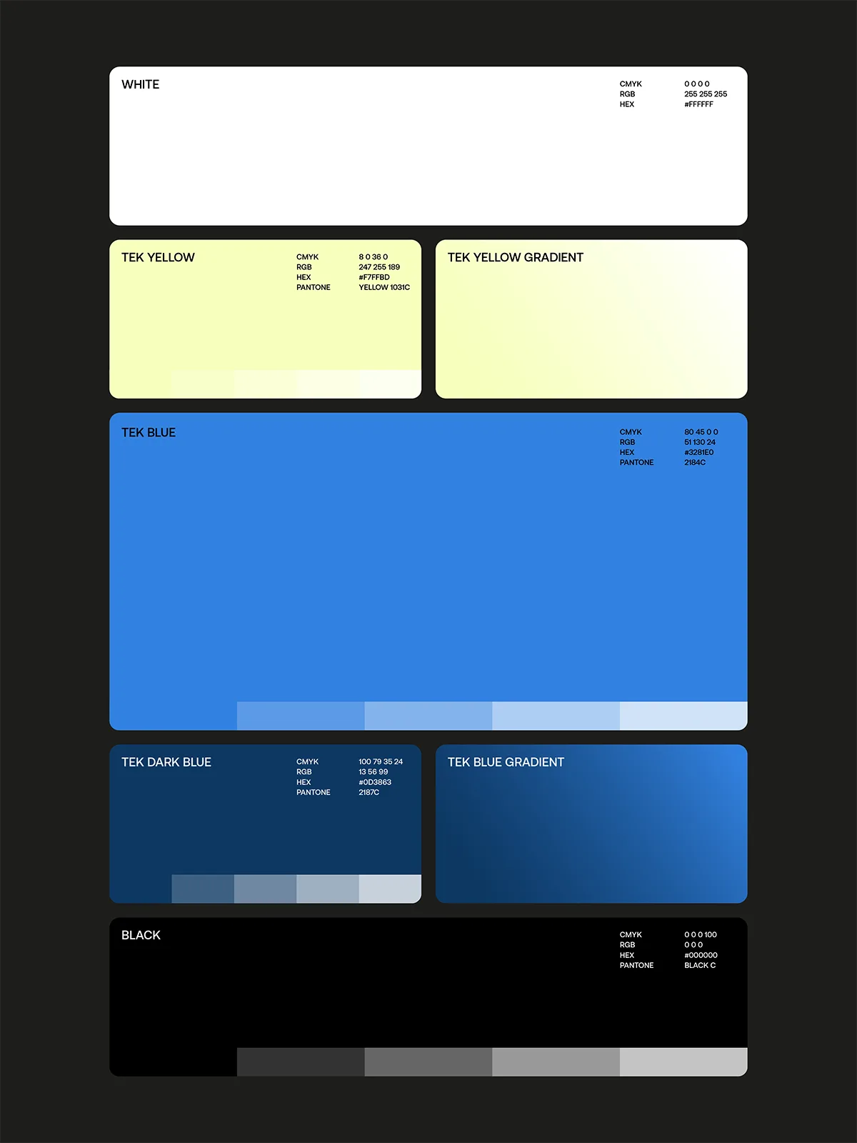 Tekprivacy brand identity by Another Collective