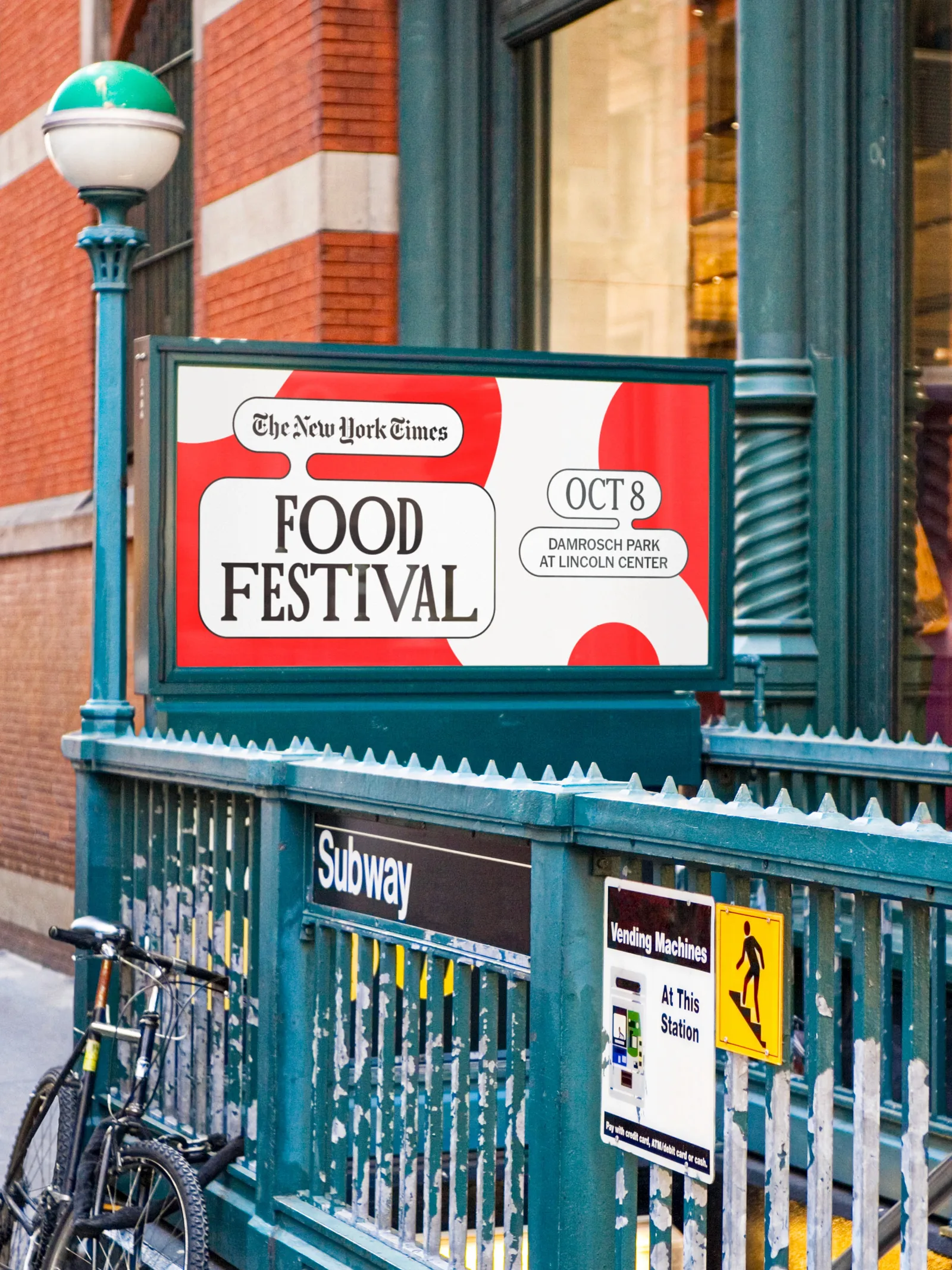 THE NEW YORK TIMES: FOOD FESTIVAL brand identity design by Base Design (7)