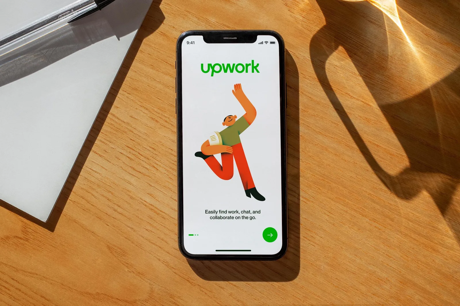 Upwork brand identity design by Porto Rocha (2)