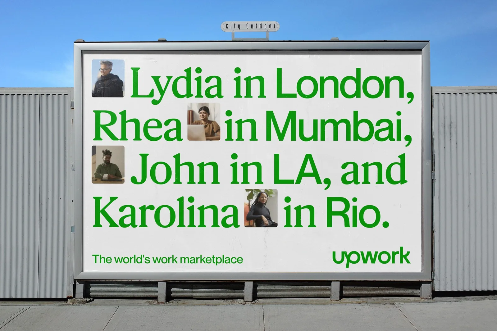 Upwork brand identity design by Porto Rocha (4)