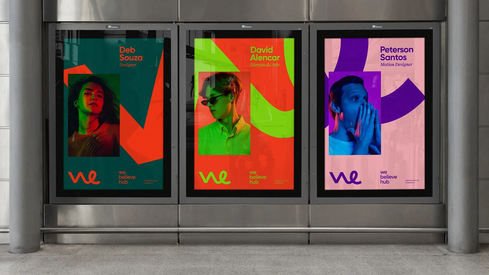 We Believe Hub brand identity design by John Dias (4)
