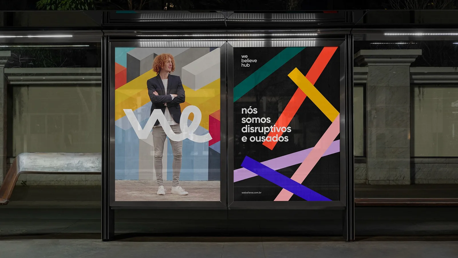 We Believe Hub brand identity design by John Dias (5)