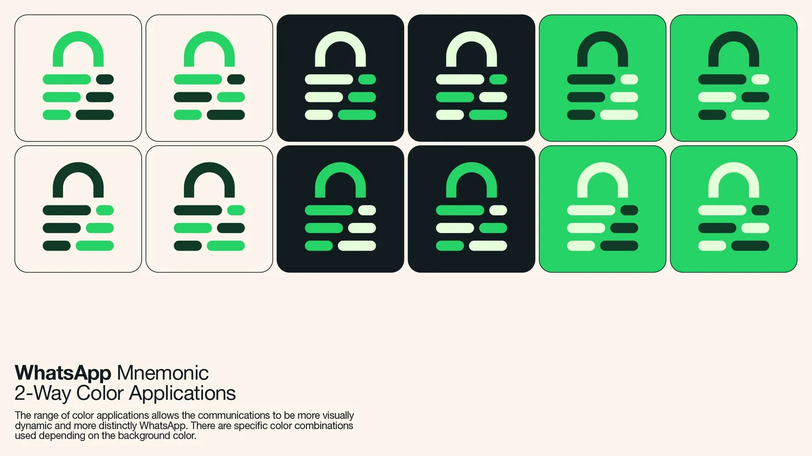 WhatsApp Message Privately brand identity design by Hueso Studio (4)