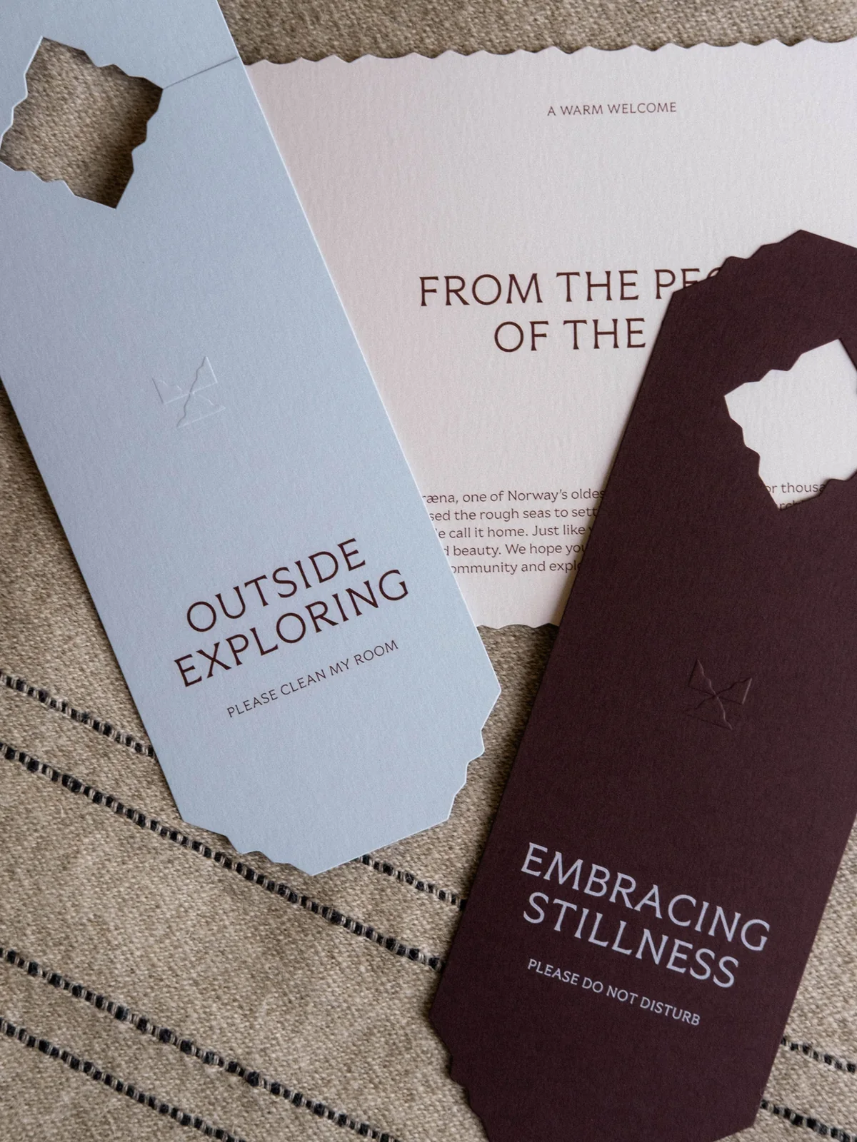 Ytri Island Retreat brand identity by Bielke&Yang