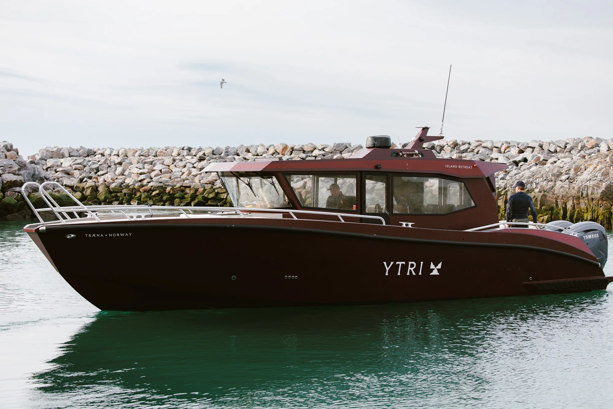 Ytri Island Retreat brand identity by Bielke&Yang